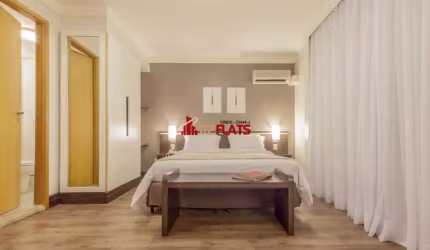Flat com ótimo preço no bairro Brooklin. Confira!