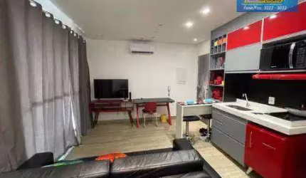Apartamento com 1 dormitório para alugar, 33 m² por R$ 3.405,00/mês - Jardim Faculdade - Sorocaba/SP