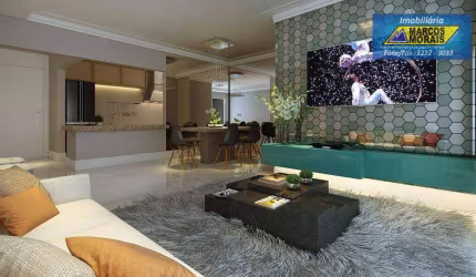 Apartamento com 3 dormitórios à venda, 97 m² por R$ 650.000,00 - Parque Campolim - Sorocaba/SP