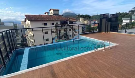 Apartamento para Venda em Ubatuba, Praia do Tenório, 2 dormitórios, 2 suítes, 3 banheiros, 2 vagas