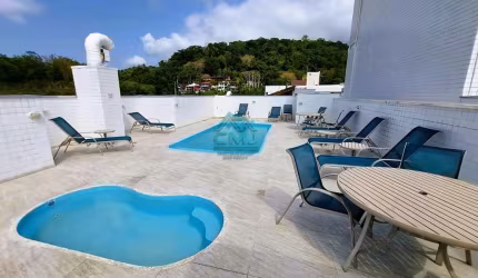 Apartamento para Venda em Ubatuba, Praia das Toninhas, 2 dormitórios, 1 suíte, 2 banheiros, 1 vaga