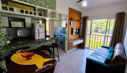 Apartamento para Venda em Ubatuba, Estufa I, 2 dormitórios, 1 banheiro, 1 vaga