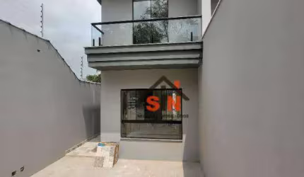 Sobrado com 2 dormitórios à venda, 70 m² por R$ 440.000,00 - Chácara Águas da Pedra - Itaquaquecetuba/SP