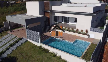 Casa com 4 dormitórios, 330 m² - venda por R$ 2.230.000,00 ou aluguel por R$ 13.100,00/mês - Condomínio Reserva Ibirapitanga - Santa Isabel/SP