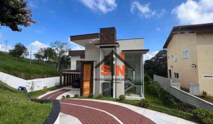 Sobrado com 3 dormitórios à venda, 350 m² por R$ 2.200.000,00 - Condomínio Reserva Ibirapitanga - Santa Isabel/SP