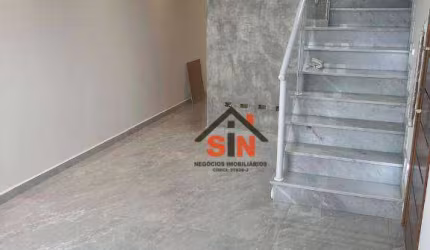 Sobrado com 2 dormitórios à venda, 74 m² por R$ 390.000,00 - Parque Residencial Scaffid II - Itaquaquecetuba/SP