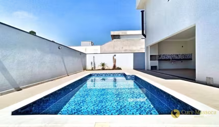 Com Piscina! Casa com 4 dormitórios à venda, 230 m² por R$ 1.589.000 - Residencial Central Parque - Salto/SP
