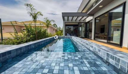 Casa térrea, mobiliada com vista espetacular em meio a natureza no Condomínio Campos de Santo Antônio ll