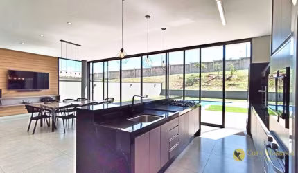 Magnífico sobrado com 4 suítes e piscina aquecida, à venda por R$2.700.000 ou aluguel por R$14.800/mês - Condominio Portal dos Bandeirantes - Salto/SP