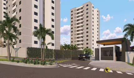 Sensacional lançamento de apartamentos com 57m², Varanda Gourmet e 2 dormitórios, à venda por R$ 313.820 - HM Intense - Salto/SP