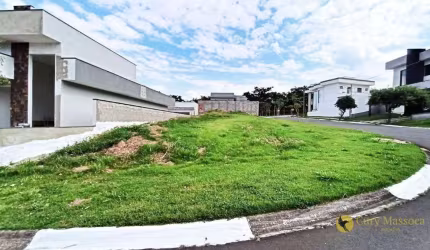 Sensacional lote de esquina com 455m² e topografia TOP, à venda por R$ 325.000 - Condomínio Mirante dos Ipês - Salto/SP