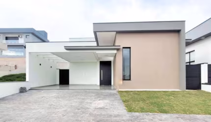 Térrea com Piscina! Espetacular casa nova com 3 dormitórios à venda por R$1.250.000 - Condomínio Lagos D'Icaraí - Salto/SP