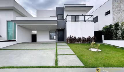 Lindo Pôr do Sol! Magnífica casa moderna com vista livre, 3 suítes e escritório, à venda por R$1.490.000 - Residencial Central Parque - Salto/SP