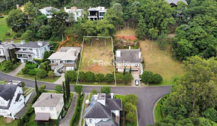 TERRENO COM  603 M² EM CONDOMINIO FECHADO , Alphaville, Gramado - RS