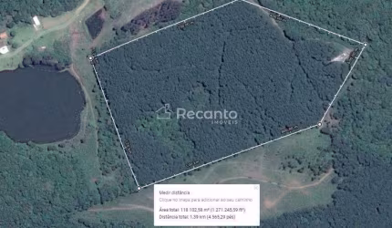 ÁREA À VENDA, 118079 M²  MATO QUEIMADO - GRAMADO/RS, Mato Queimado, Gramado - RS