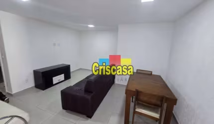 Apartamento com 1 dormitório para alugar, 60 m² por R$ 2.500,00/mês - Jardim Flamboyant - Cabo Frio/RJ