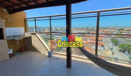 Cobertura com 3 dormitórios à venda, 230 m² por R$ 900.000,00 - Jardim Flamboyant - Cabo Frio/RJ