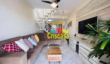 Cobertura com 3 dormitórios à venda, 280 m² por R$ 1.000.000 - Passagem - Cabo Frio/RJ