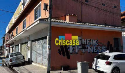 Salão, 182 m² - venda por R$ 260.000,00 ou aluguel por R$ 2.500,00/mês - Cajueiro - Cabo Frio/RJ