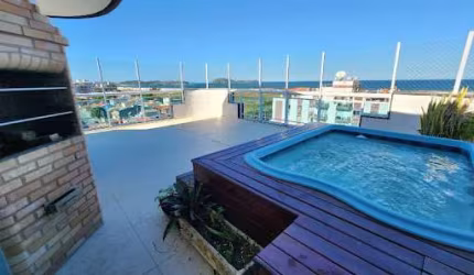 Cobertura com 4 dormitórios à venda, 195 m² por R$ 1.300.000,00 - Braga - Cabo Frio/RJ