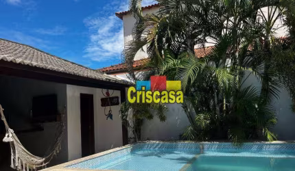 Casa com 5 dormitórios à venda, 210 m² por R$ 795.000,00 - Guriri - Cabo Frio/RJ