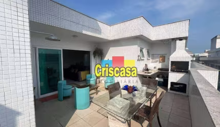 Cobertura com 3 dormitórios à venda, 180 m² por R$ 950.000,00 - Vila Nova - Cabo Frio/RJ