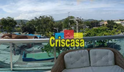 Apartamento com 4 dormitórios, 156 m² - venda por R$ 1.210.000,00 ou aluguel por R$ 6.600,00/ano - Passagem - Cabo Frio/RJ
