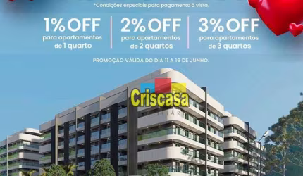 Apartamento Duplex com 2 dormitórios à venda, 131 m² por R$ 922.963,85 - Prainha - Arraial do Cabo/RJ