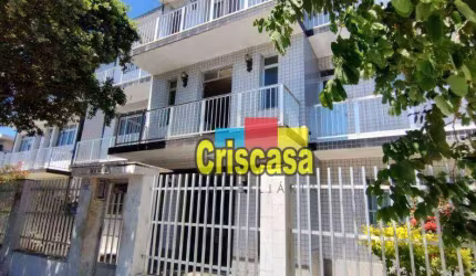 Apartamento com 2 dormitórios para alugar, 46 m² - Braga - Cabo Frio/RJ