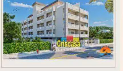 Apartamento com 2 dormitórios à venda, 62 m² por R$ 349.720,00 - Praia Grande - Arraial do Cabo/RJ