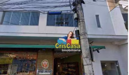 Loja, 213 m² - venda por R$ 1.050.000,00 ou aluguel por R$ 10.215,80/mês - Centro - Cabo Frio/RJ
