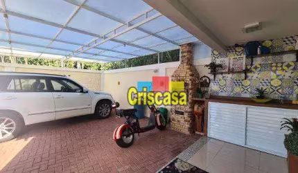Casa com 3 dormitórios à venda, 127 m² por R$ 800.000,00 - Palmeiras - Cabo Frio/RJ
