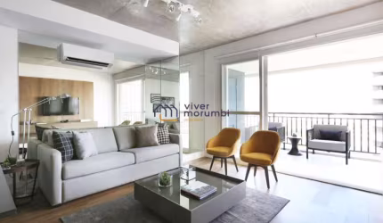 Apartamento á venda no Brooklin, com 1 Dormitório