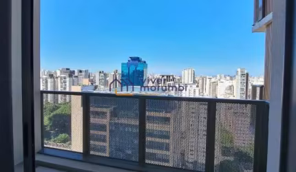 Studio em Moema com vista para o parque.