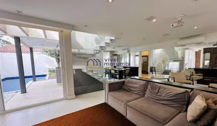 Casa em condomínio no Brooklin Velho, 4 suítes. 310m², espaço gourmet e piscina. piscina
