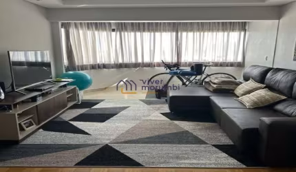 Apartamento de 110 m², 3 quartos, sendo todos suítes.