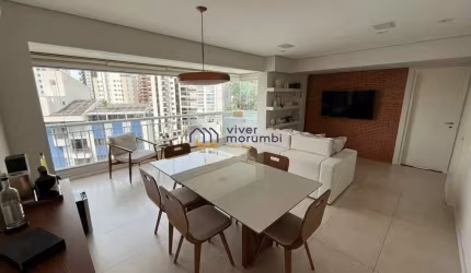 Apartamento 99 m², 2 quartos, suíte, em muito verde.