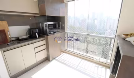 Vista Incrível / Varanda Gourmet na Vila Andrade