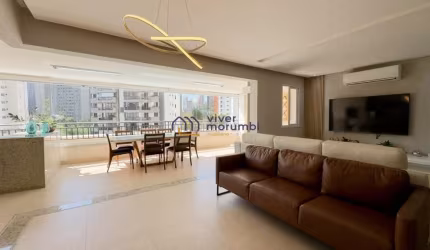 APARTAMENTO IMPECÁVEL, 178 m², 3 SUÍTES, 4 VAGAS.