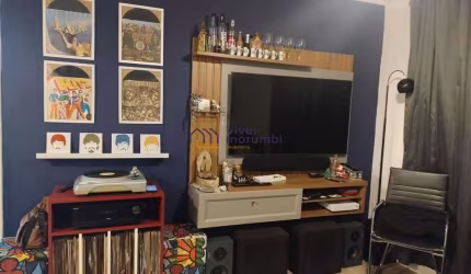 Apartamento na Vila Andrade térreo com sacada próximo do metro