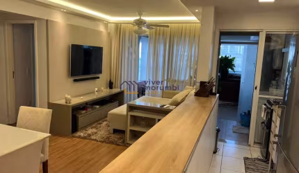 Apartamento morumbi 75m , 2 dormts, com suíte, 1 vaga livre, com mobília.
