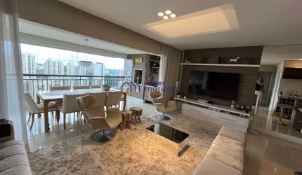 Apartamento no Morumbi. Totalmente mobiliado. 2dormitórios. 2 suites. 3 vagas. varanda gourmet
