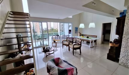 Apartamento Duplex, Panamby, 202 m², quatro suítes.