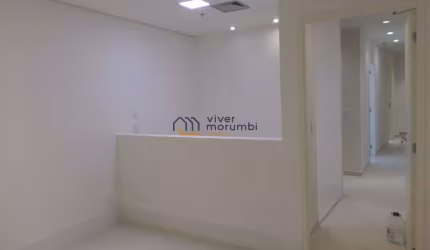 Consultório 3 salas com pias e gabinetes recepção e sala de espera 2 vagas