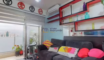 Apartamento de 33m² localizado na Chácara Santo Antônio  !
