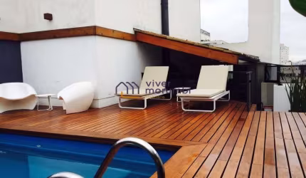 maravilhosa cobertura em Moema,piscina, 5 vagas e deposito