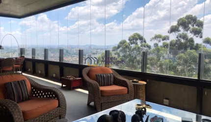 Mansão Suspensa no Morumbi - Varanda com vista incrível