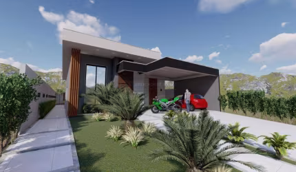 Open House vende- Casa de 3 quartos com área de lazer completa no condomínio ALPHAVILLE 1