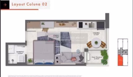 Open House vende LOFT em Icaraí (entre R. Gavião Peixoto e Av. Roberto Silveira)