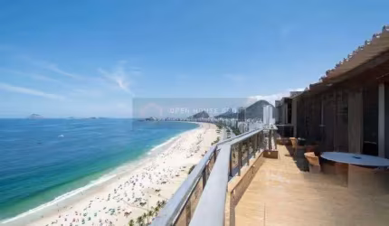 Cobertura com 4 quartos, 470m² - Copacabana vista mar